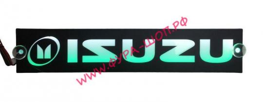 Таблица диодная ISUZU 12V 49*10 исузу бело-зеленая