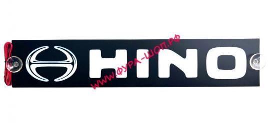 Акция! Таблица диодная HINO 12V 49*10 хино бело-зеленая за 1300 руб. купить в Москве.