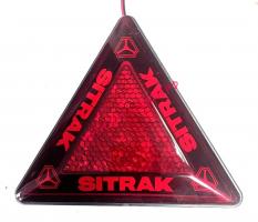 Катафот треугольный LED диодный SITRAK 24В_0