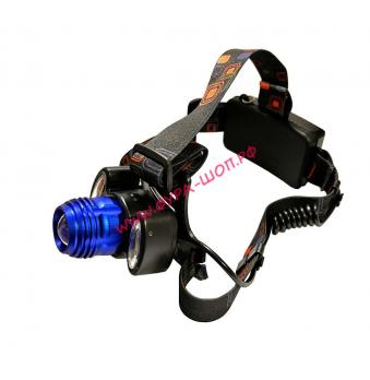 Налобный светодиодный  фонарик HIGH HEADLAMP-XQ-150 /4 режима света
