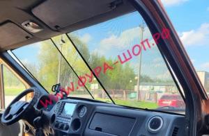 СЕТКА каркасная "PREMIUM" DAF XF 105/ XF106 (2005-2013; 2013-) на лобовое окно к-т 2шт_0