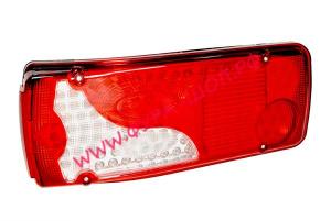 Фонарь задний LED MAN TGA, TGX разъем АМР диодный белый левый 1360/18362