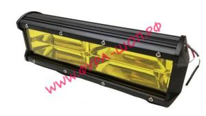 Фара противотуманная прямоугольная желтая A31-144-S-Y 80х235мм 12-24V