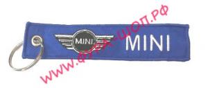 Брелок ткань вышивка 13х3см MINI