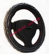 Оплетка на руль легкового авто 37-39 №001