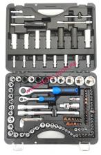 Набор инструментов FORSAGE 108+6пр.1/4",1/2"(6гр.)+(головка-бита1/4":Т40