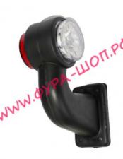 Указатель габаритов 12-24в (206) 1-LED светодиодный 4-отверстия