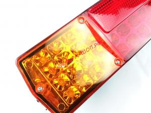 Фонарь задний LED грузовой с разьемом 325*100*85 36Led 7,2W левый
