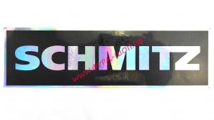 Наклейка Эмблема SCHMITS (9х31см) чёрный фон 1шт 08493