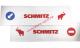 Брызговики длинномер SCHMITZ из 2-х частей 1200*350см белая резина красный логотип_0