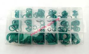 Набор уплотнительных зеленых колец 17 размеров 240 шт