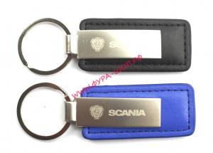 Брелок кожа "SCANIA" прямоугольный