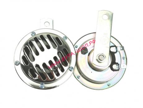 СИГНАЛ ЭЛЕКТРИЧЕСКИЙ D=90ММ, 24V, 3A (КОМПЛЕКТ 2ШТ) 62508
