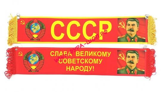 ВЫМПЕЛ ТАБЛИЦА СССР 50Х10 СМ