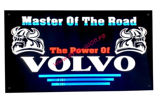Таблица диодная VOLVO 24V 595*325*15 мм на спальное место