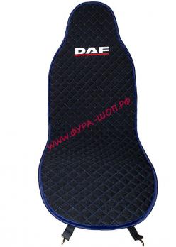 Чехлы- накидки на сидения логотип DAF вышивка РОМБ жакард универсльные строчка к-т