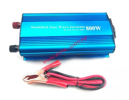Инвертор с 24 v на 220 v 800w