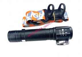 Налобный светодиодный фонарик трансформер Multi-Functional Work lights SPORT с держателем_1