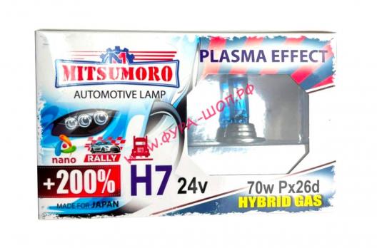 Акция! Лампочка H7 24V- 70W +200% (MITSUMORO) за 550 руб. купить в Москве. Лампочка H7 24V- 70W +200% (MITSUMORO)