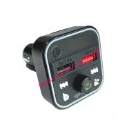 Автомобильный трансмиттер FM (свободные руки) 2 USB 12/24 B 7-цветная подсветка Bluetooth 5.0 FB-13_0