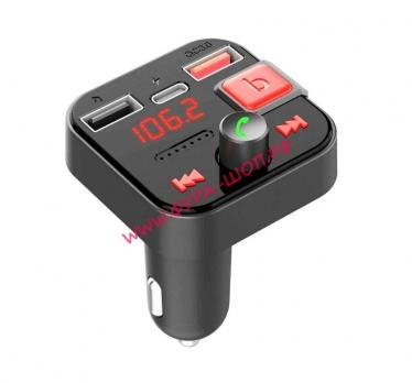 Трансмиттер FM 2 usb, 1Type C FB-20