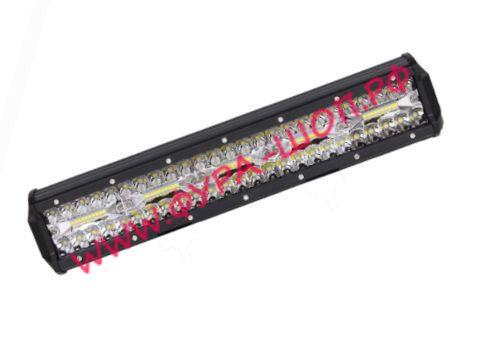 Фара противотуманная прямоугольная LED белая 80х380мм 12-24V шт.