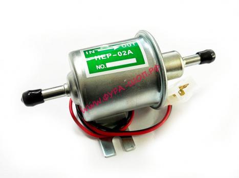 Насос, электрический, топливный, низкого, давления, HEP-02A12V