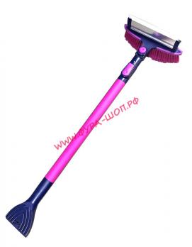 Щетка для снега телескоп CU-57 96-131см