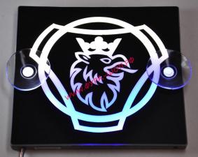 Таблица диодная (малая 15*15) SCANIA 24V бело-зеленая к-т скания