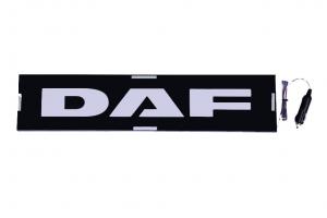 Таблица, диодная, DAF, 24V, бело-зеленая.